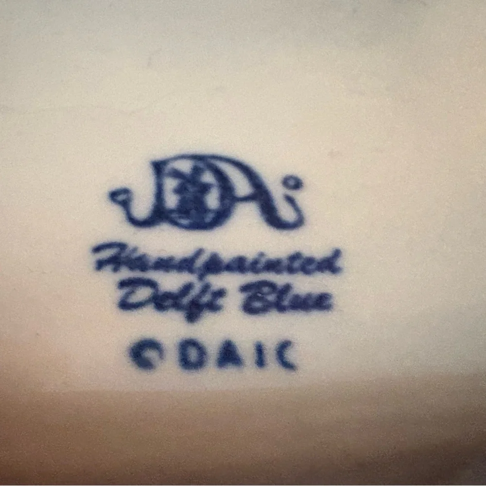 Delft‎ Ceramics Elegant Blue and White Cottagecore